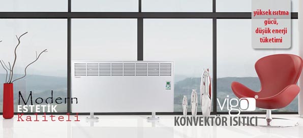 dijital konvektör ısıtıcı